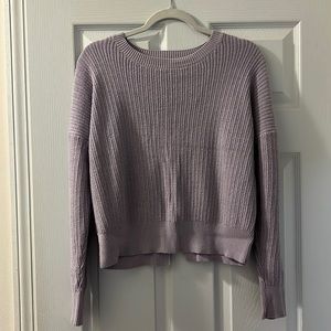 Pink Rose Sweater Cutout back